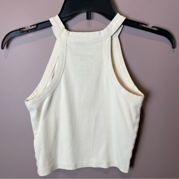 AE Cropped High-Neck Ramones Graphic Tank Top M - Picture 7 of 9